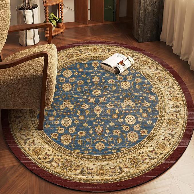 NEWKarpet bundar, keset pintu, karpet bundar ruang tamu, keset ruang tamu, karpet ruang tamu cantik,