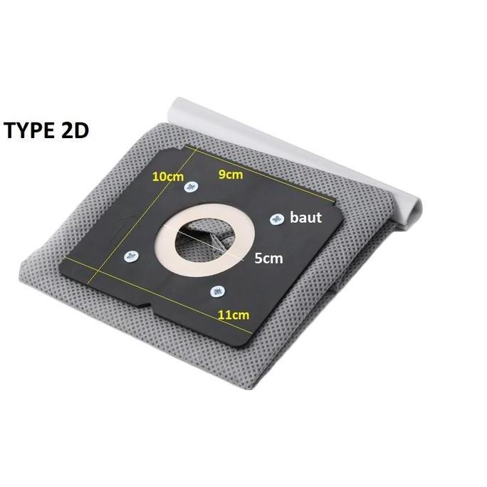 Kirimdankirim Vacuum Cleaner Dust Bag Untuk Sanyo Dan Lainnya Kantong Debu