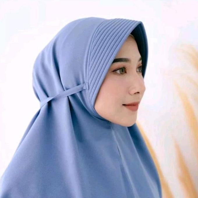 Terpopuler- Hijab Bergo Pet Crinkle Xl Mahala Hijab - Desain Modis & Ukuran Besar - Muslim