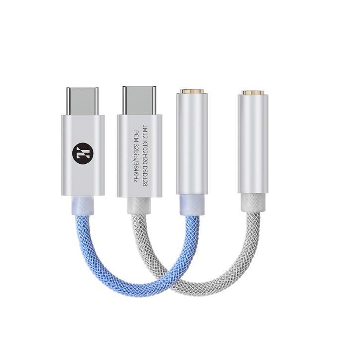 Jcally Jm12 Kto2H20 Dac Chip Silver Plated Dac Type C To 3.5Mm Adapter