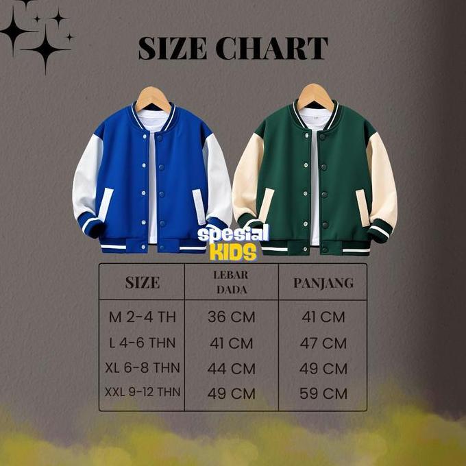 BEST SELLER / PREMIUM JAKET ANAK KPOP DEMON HUNTERS SAJA BOYS, JAKET VARSITY BASEBALL CEWEK COWOK JA