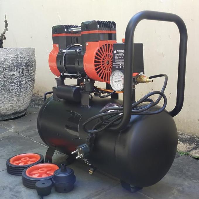 Sale Maxpump Syw1.3Hp-30L Kompresor Angin Listrik 1.3 Hp 30 Liter 220V Tanpa Oli Tekanan 8 Bar Kapas