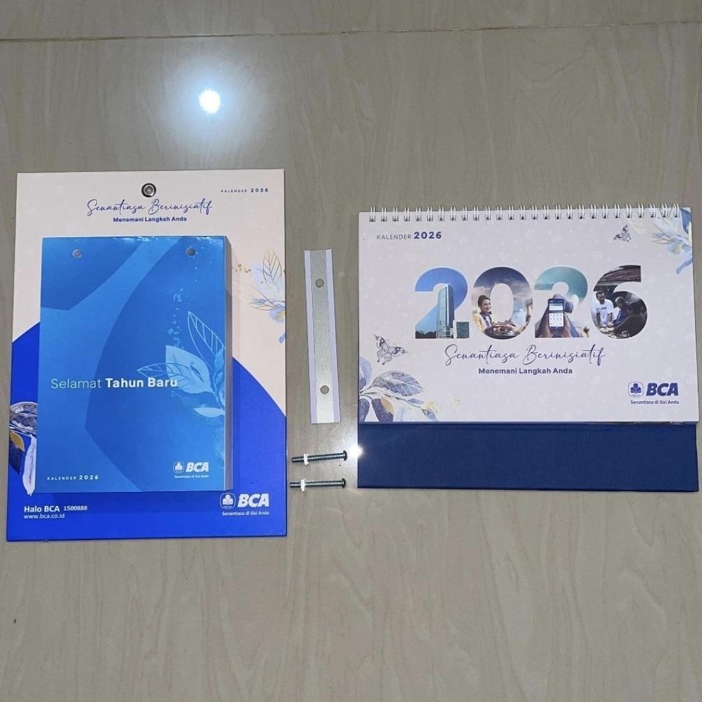 READY Kalender BCA 2026 - Meja Dinding Sobek