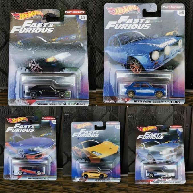 Hot Wheels Fast Imports Skyline R34 Fast Furious Premium FNF hotwheels