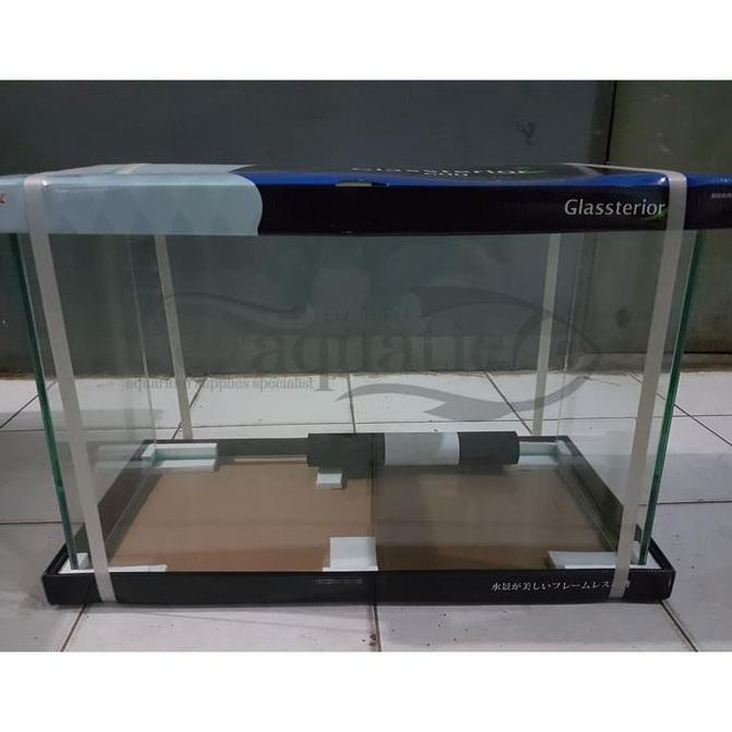 Blebeb- Aquarium Gex Glassterior 600 Uk. 60X30X40 Cm Akuarium Kaca