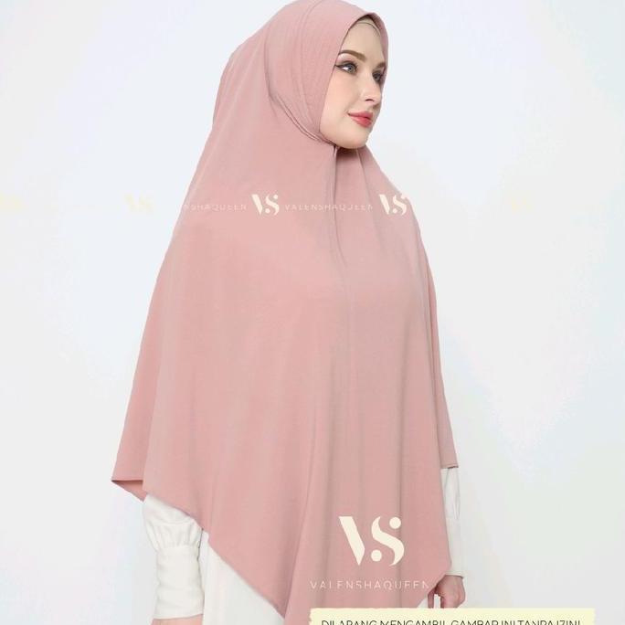 Terpopuler- Valenshaqueen | Clemira Khimar Xl | Hijab Instan | Jilbab Syari | Kerudung Jumbo | Hijab