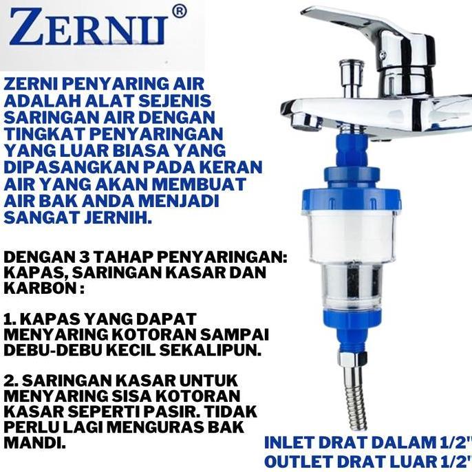 Serbaledeng- Zernii Water Filter Zernii Saringan Air Zernii Filter Air Karbon Zerni