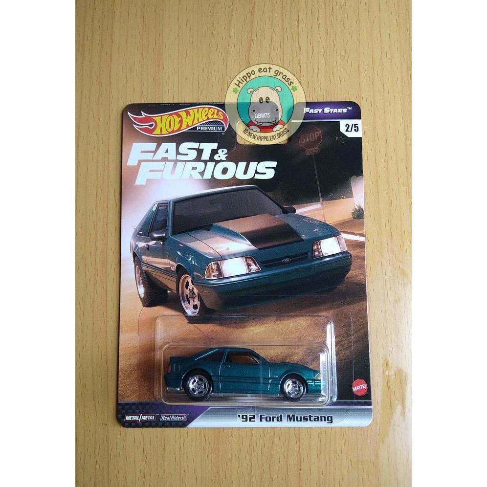 Hot Wheels Hotwheels Fast & Furious Fast Stars 92 Ford Mustang