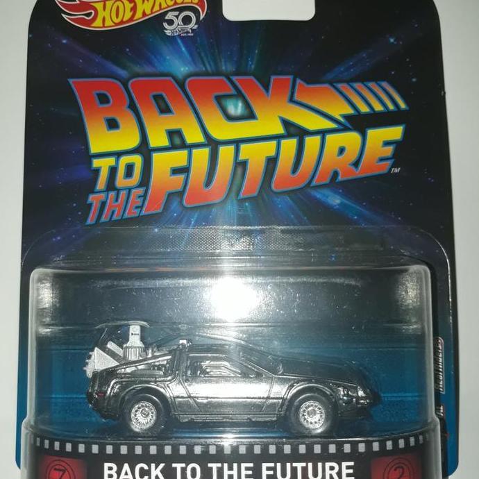 Hot Wheels Hotwheels Retro Back to The Future Time Machine 2