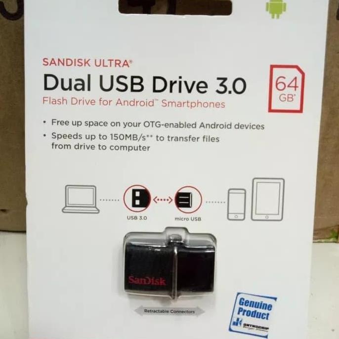 flashdisk otg sandisk 64GB otg flashdisk sandisk 64GB sandisk original