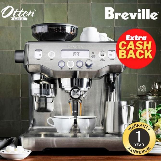 Promo Breville - The Oracle Espresso Coffee Machine BES980BSS (Steel) - Mesin Kopi Espresso Elektrik