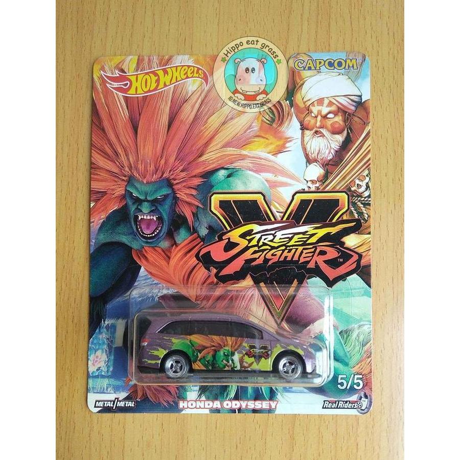 Hot Wheels Hotwheels Street Fighter Honda Odyssey