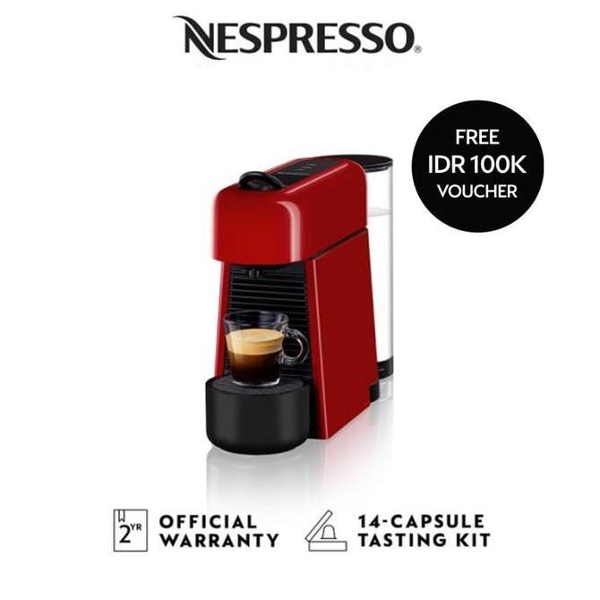 Promo Nespresso Essenza Plus Coffee Machine Diskon
