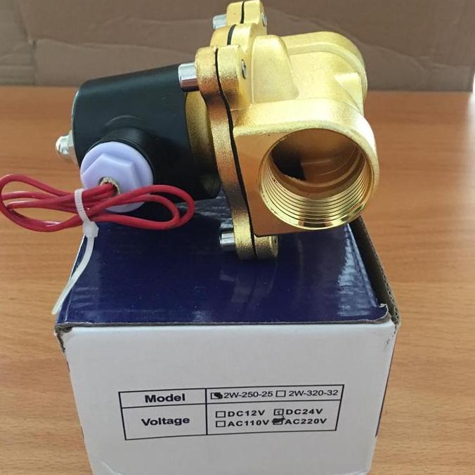 Sale Solenoid Valve 2W-250-25 220V 1 Inc Kran Water Dn25 2W 250 25 Uw-25 1"