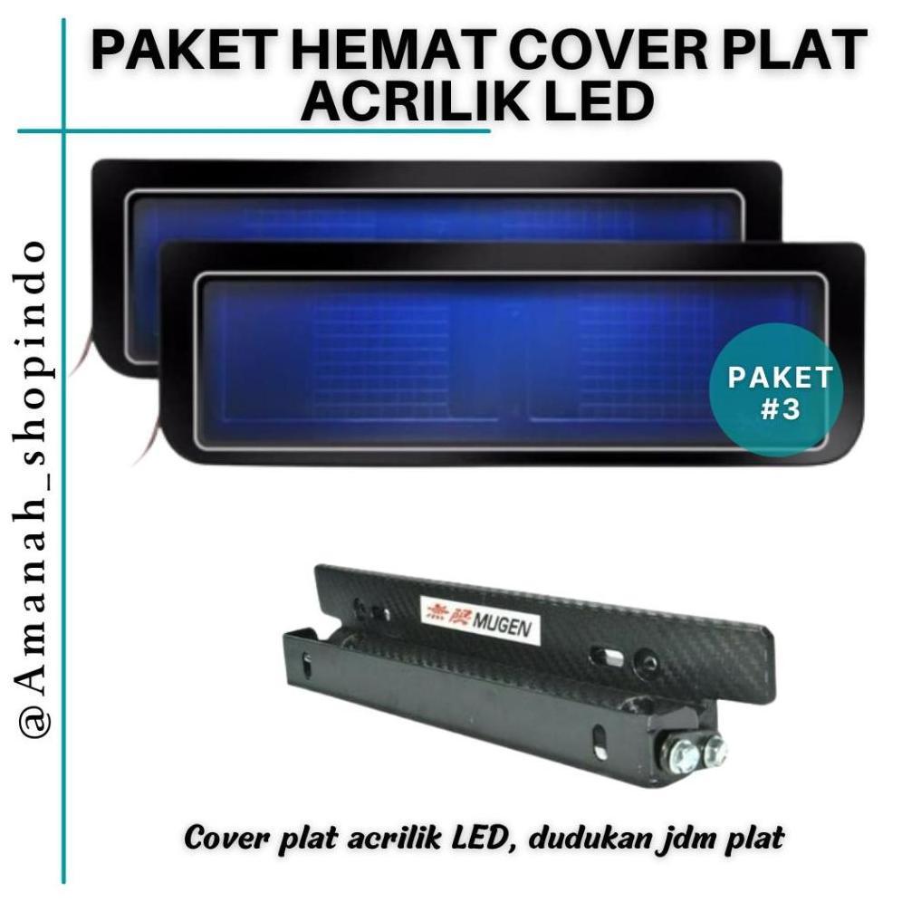 PAKET HEMAT COVER PLAT MOBIL DAN VARIASI
