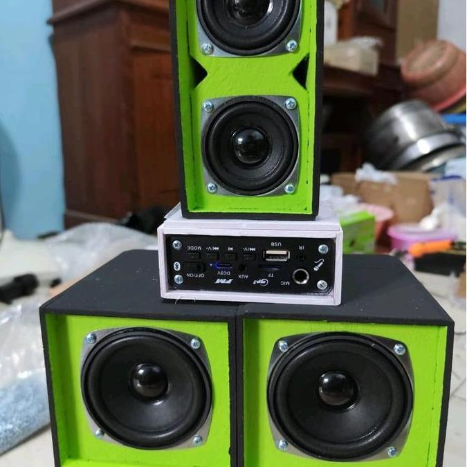 sound sistem miniatur box mini scoop speaker 3inc amplifier bluetooth