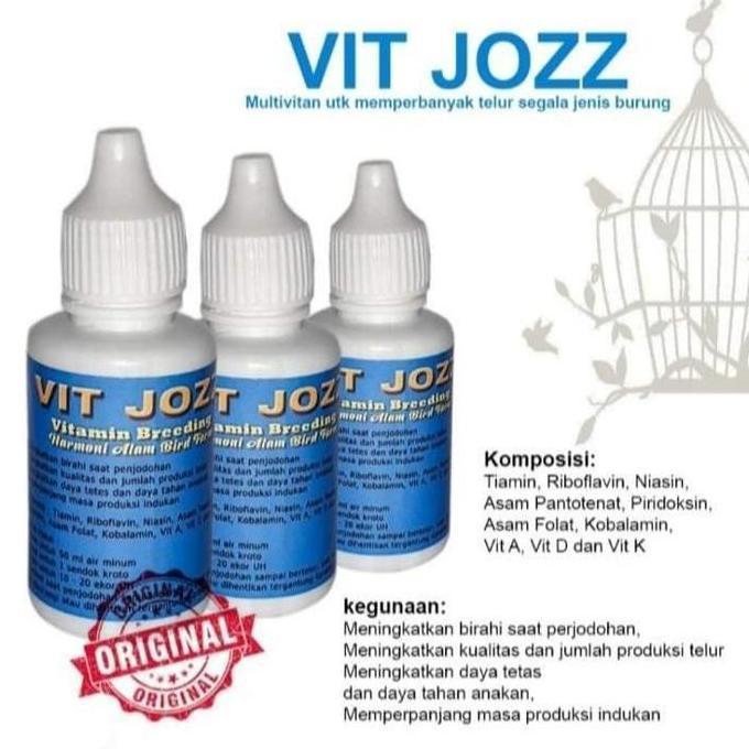 NEW VIT JOSS VITAMIN BREEDING/TERNAK MURAI HARMONI ALAM 30 ML BEST