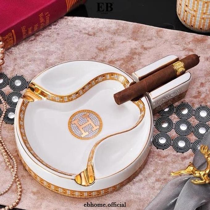 Asbak Keramik / Asbak Mewah / Luxury Ashtray Set EB Home 94/4