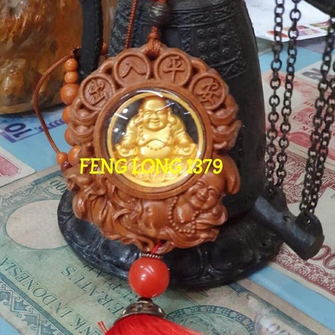 Hiasan Gantungan Mobil | Gantungan Spion Mobil Buddha Maitreya