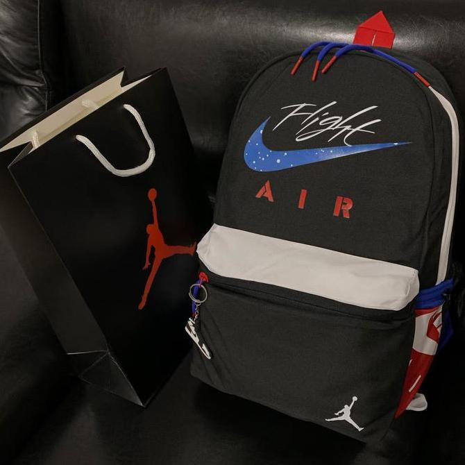 BEST SELLER / PREMIUM Tas Ransel Nike Jordan Air Flight Air Original Multicolour