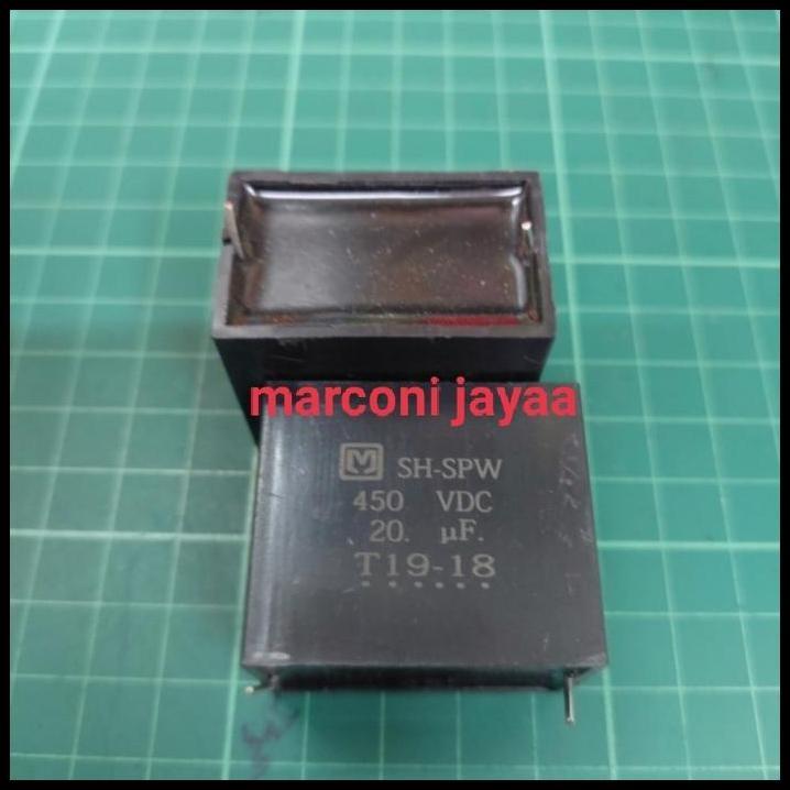 TERBARU KAPASITOR 20UF 450VDC MATSUSHITA 