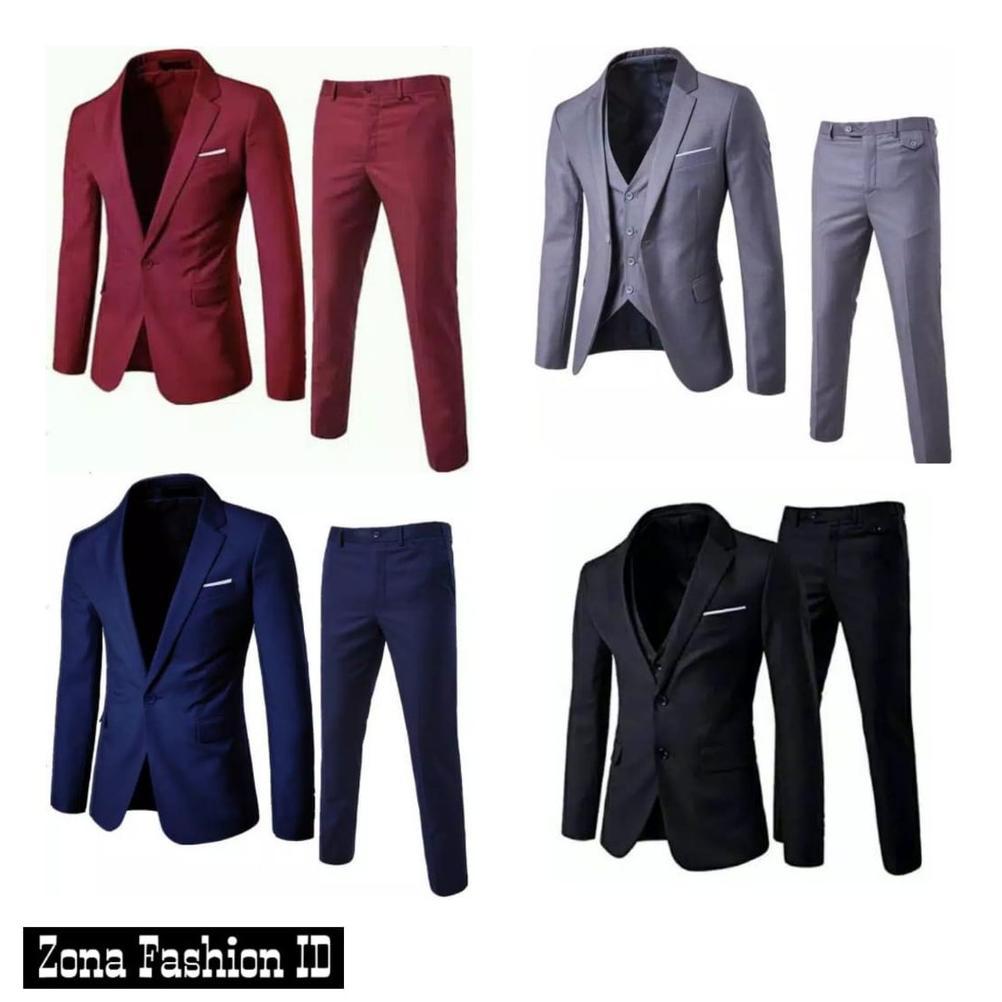 PREMIUM JAS PRIA SETELAN/JAS FORMAL/JAS WISUDA/JAS PERNIKAHAN