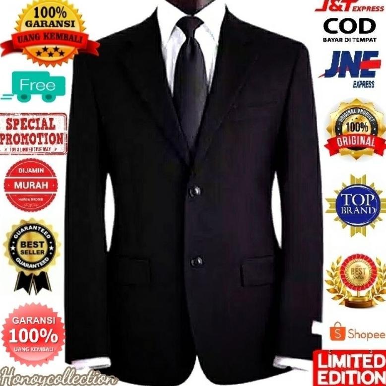 ORIGINAL JAS FORMAL PRIA/JAS NIKAH/JAS WISUDA/JAS HITAM PRIA/JAS PRIA