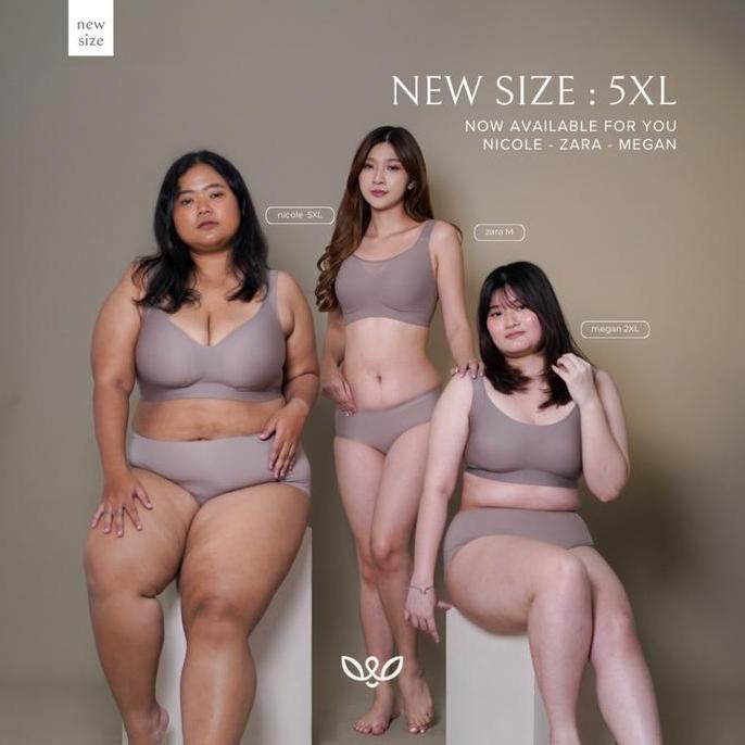 WERME - NICOLE  BIG SIZE SEAMLESS BRA