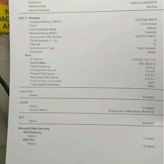 DS289 >> Scanner All in one Print scan copy - HP photosmart C4580