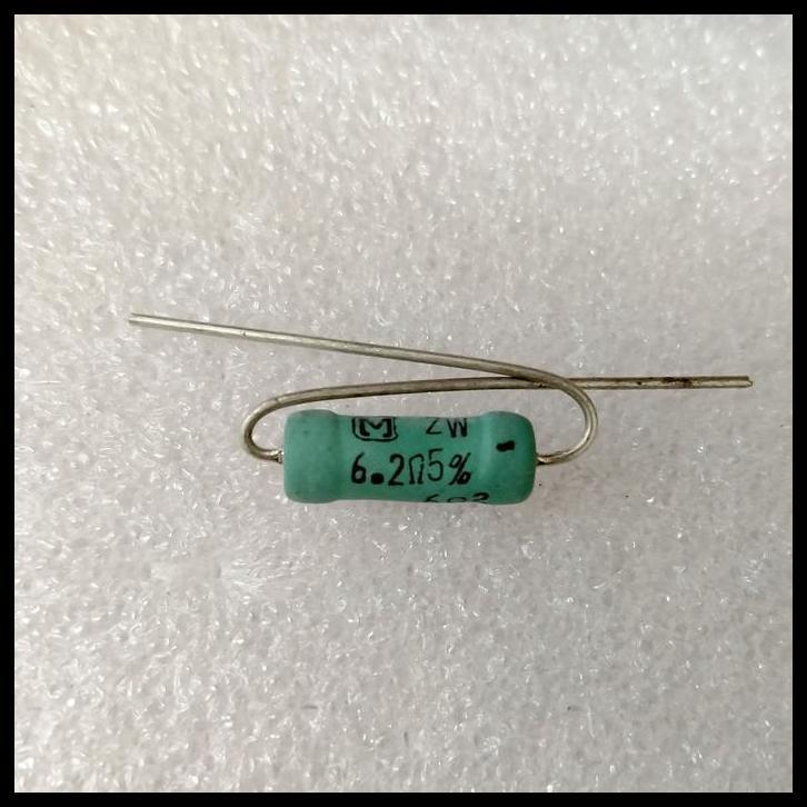 TERLARIS RESISTOR 2WATT 6.2OHM JAPAN 