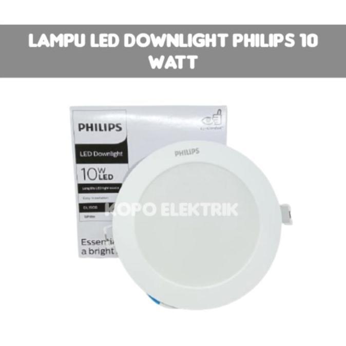 Bestone- Lampu Led Downlight Philips 10 Watt/ 10w Bulat
