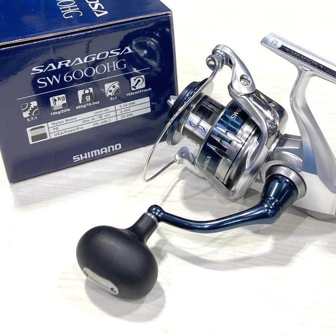 Reel Shimano Saragosa 2020 SW5000XG SW6000HG SW8000HG