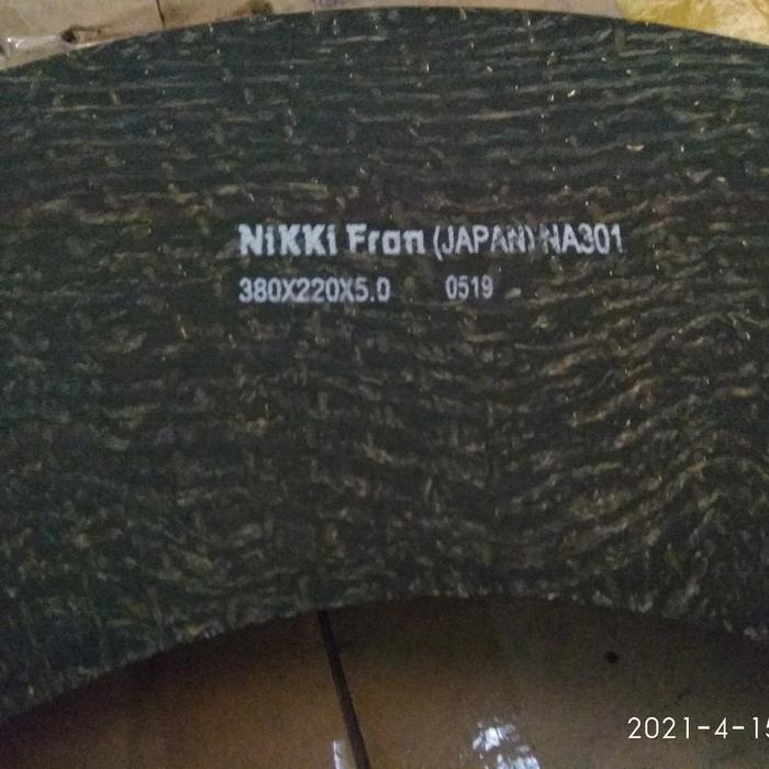 Kampas Kopling Nikki Fron 15" Untuk Hino,Fuso Dan Nissan. Original Dan Terpercaya