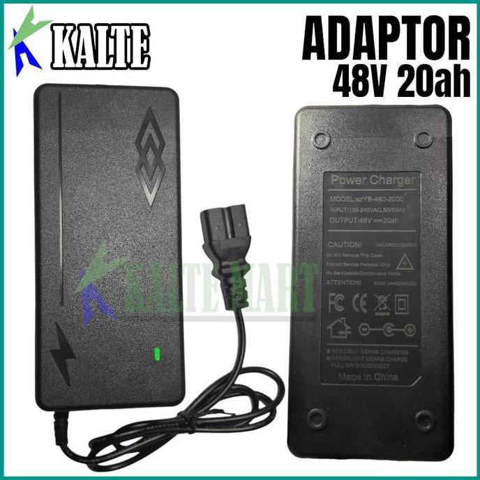 Adaptor Charger 48V 20Ah Charger Baterai Sepeda Listrik 48V 20Ah