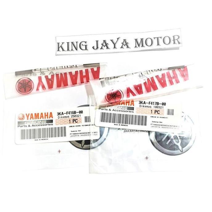 Bestone- Emblem Sticker Logo Tangki Yamaha Rx king set original Yamaha