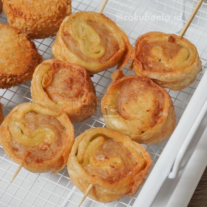 Eggroll Roku Bento BSD isi 7 Roll - Egg Chicken Roll