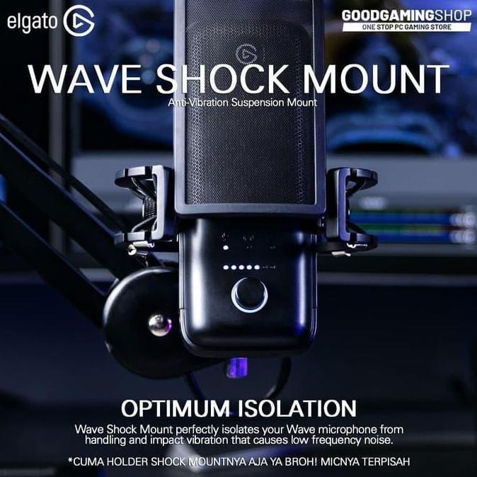 PROMO Elgato Wave Shock Mount Microphone Accessories - Gaming Accessories