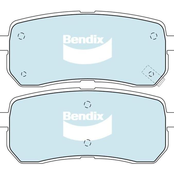 Kampas Rem Belakang Hyundai H1 Bensin & Diesel BENDIX Brake Pad DB1957