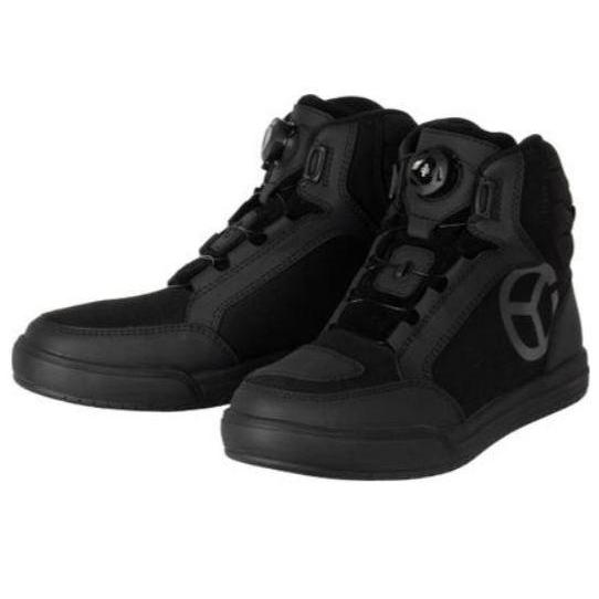 SEPATU YELLOW CORN YS-002 BLACK GUNMENTAL | SEPATU RIDING | ORIGINAL