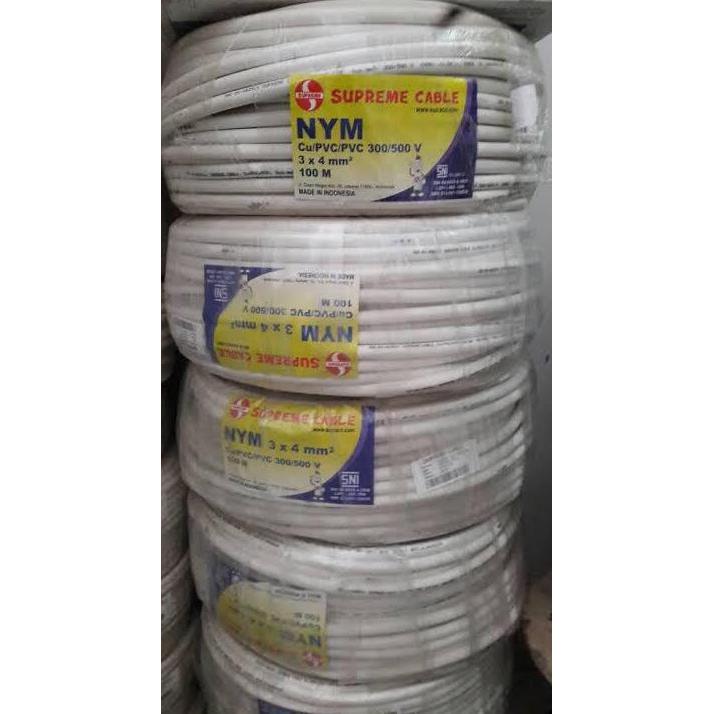 Promo KABEL SUPREME NYM 3x4 50METER Diskon