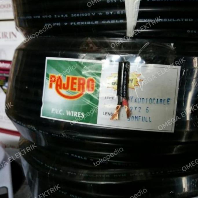 Promo KABEL SERABUT 2X2.5 50 METER / KABEL LISTRIK SERABUT / KABEL LAS Diskon