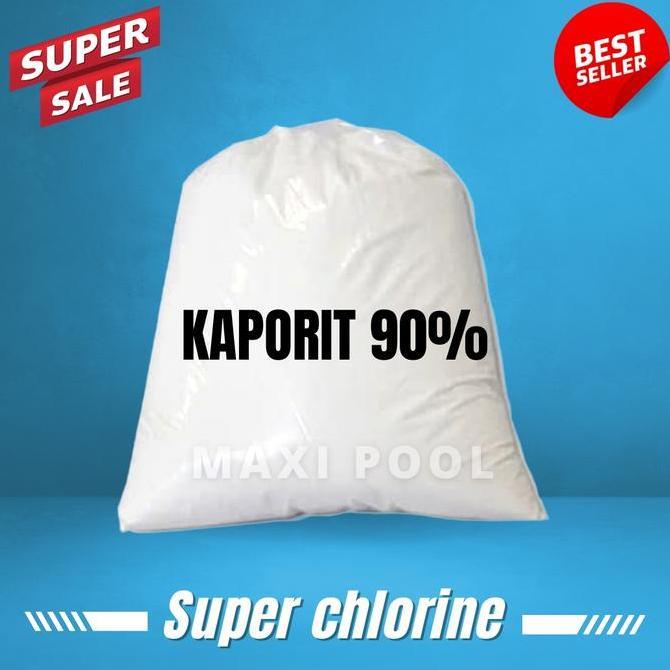 Ironwill- Kaporit Bubuk 90% / Kaporit 90% / Kaporit Kolam Renang / Klorin 90%