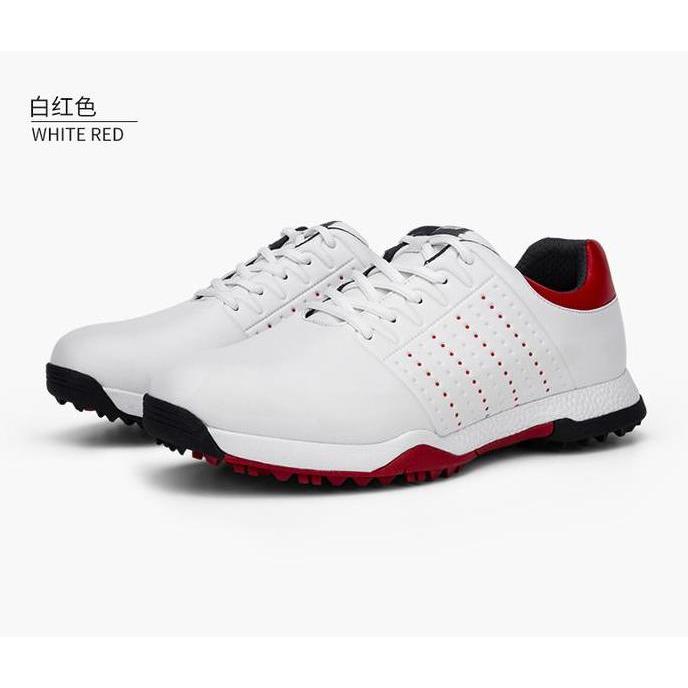 TERMURAH - Sepatu Golf shoe PGM laki Men golf shoes boost ZX149.1 red