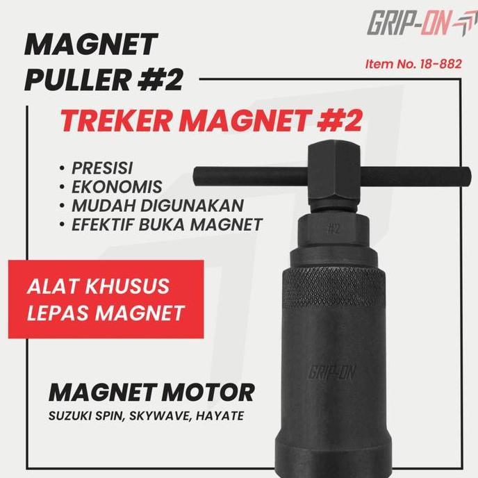 Promo Grip-On Treker Magnet No 2 Suzuki - Magnet Puller #2 - Tracker Grip On