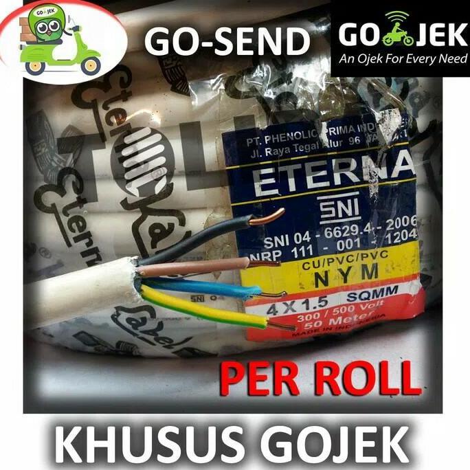 Promo KABEL NYM 4x1,5 mm ETERNA / NYM 4x1.5 mm Eterna / NYM 4 x 1,5 mm Diskon