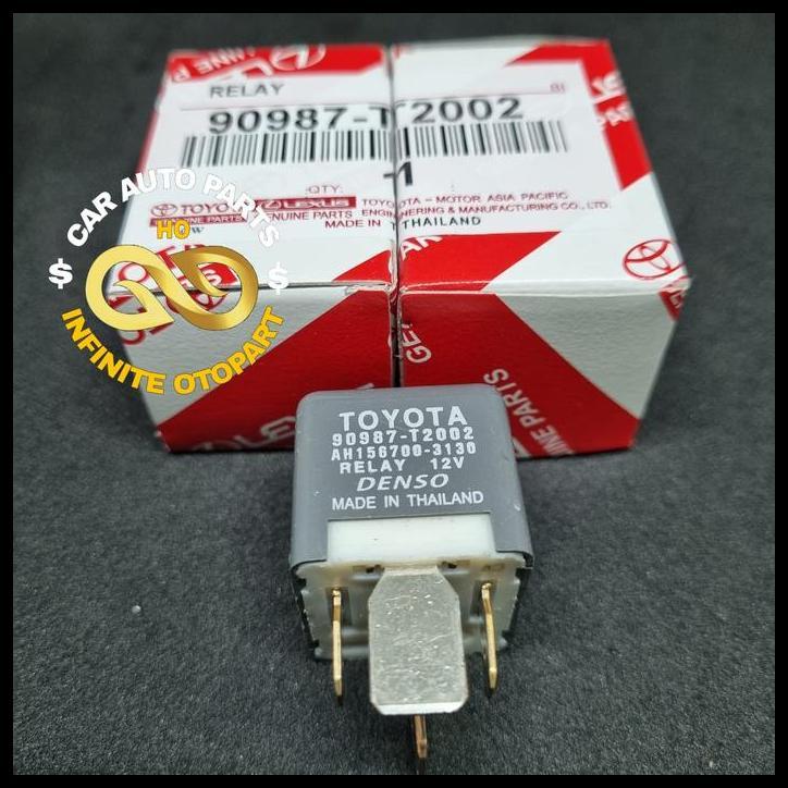 GRATIS ONGKIR RELLAY LAMPU RELAY KLAKSON TOYOTA 12V KAKI 4 KIJANG INNOVA HT130 HILUX 