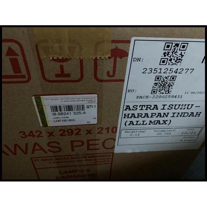 TERMURAH LAMPU DEPAN ISUZU GIGA 210 PS GENUINE GARANSI 