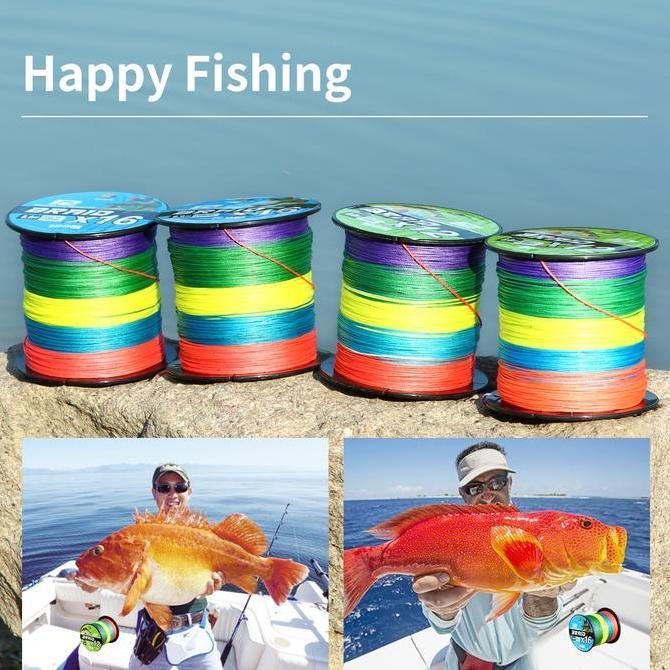 Codbisa- Benang Pe X12 X16 Lure Pancing Jepang Braided Garis Profesional 100M Senar Pancing Strength