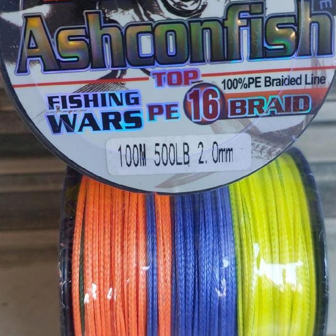Pe 32 Ashconfish X16 Panjang 100 M Multi Warna