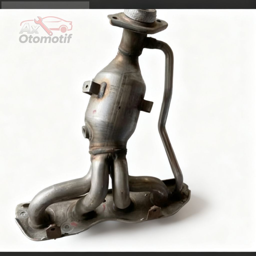 katalis converter manifold exhaust mitsubishi xpander livina original